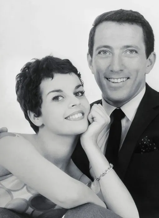Framed Print : Portrait of Andy Williams and Claudine Longet Framed Print : Portrait of Andy Williams and Claudine Longet