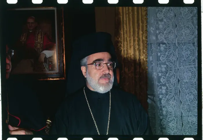 Framed Print : Portrait of Archbishop Iakovos Framed Print : Portrait of Archbishop Iakovos