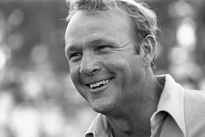 Framed Print : Portrait of Arnold Palmer Smiling Framed Print : Portrait of Arnold Palmer Smiling