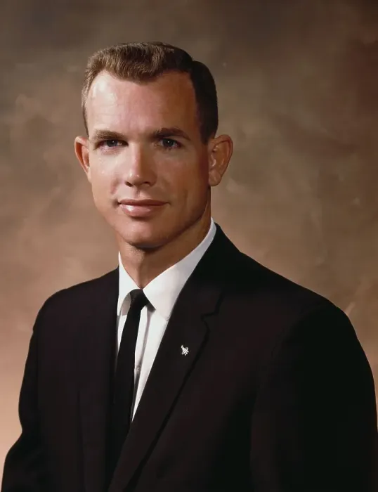 Framed Print : Portrait of Astronaut David R Scott Framed Print : Portrait of Astronaut David R Scott