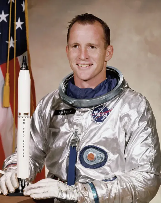 Framed Print : Portrait of Astronaut Edward H White III