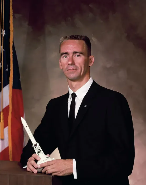 Framed Print : Portrait of Astronaut R Walter Cunningham Framed Print : Portrait of Astronaut R Walter Cunningham