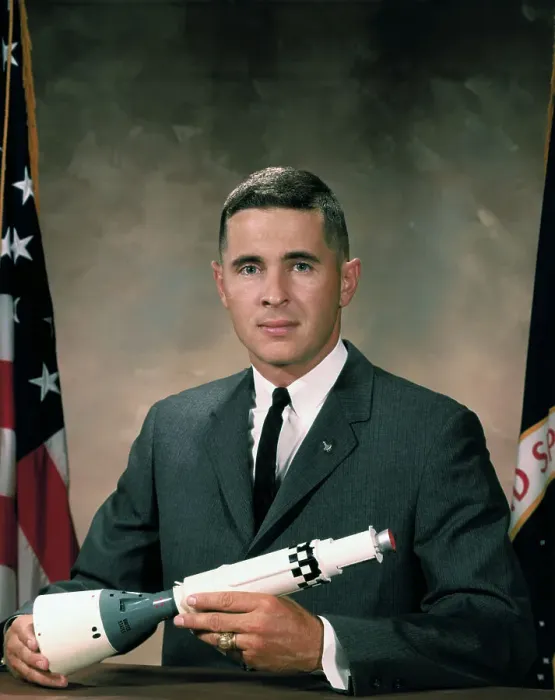 Framed Print : Portrait of Astronaut William A Anders