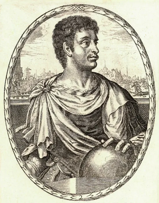 Framed Print : Portrait of Augustus Framed Print : Portrait of Augustus