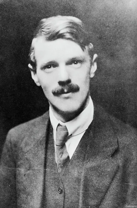 Framed Print : Portrait of Author David H Lawrence Framed Print : Portrait of Author David H Lawrence