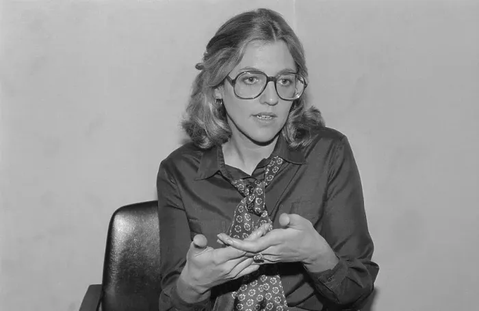 Framed Print : Portrait of Author Ellen Goodman