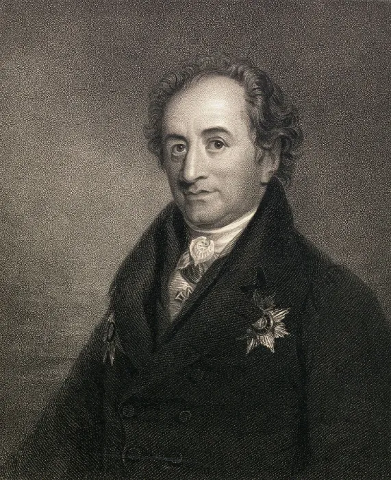 Framed Print : Portrait of Author Johann Wolfgang Von Goethe with Document in Hand Framed Print : Portrait of Author Johann Wolfgang Von Goethe with Document in Hand