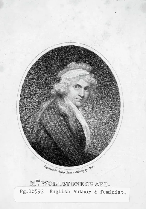 Framed Print : Portrait Of Author Mary Wollstonecrait Framed Print : Portrait Of Author Mary Wollstonecrait