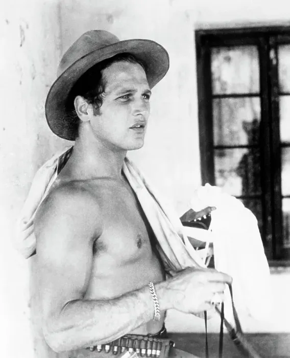 Framed Print : Portrait of Barechested Paul Newman Framed Print : Portrait of Barechested Paul Newman