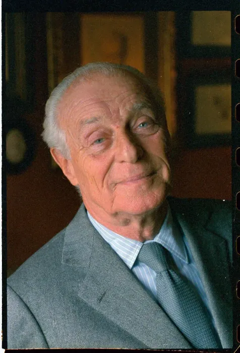 Framed Print : Portrait of Baron Guy de Rothschild Framed Print : Portrait of Baron Guy de Rothschild