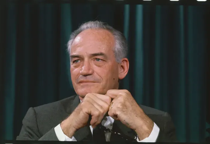 Framed Print : Portrait of Barry Goldwater Framed Print : Portrait of Barry Goldwater