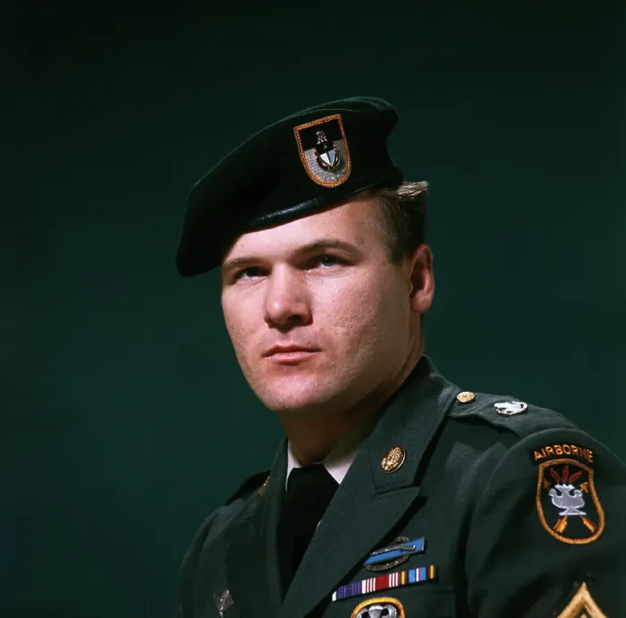 Framed Print : Portrait of Barry Sadler Framed Print : Portrait of Barry Sadler