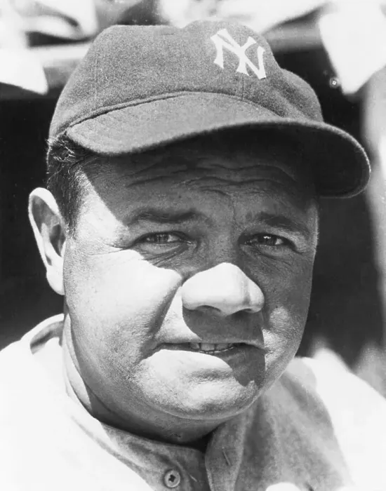Framed Print : Portrait of Baseball Legend Babe Ruth Framed Print : Portrait of Baseball Legend Babe Ruth