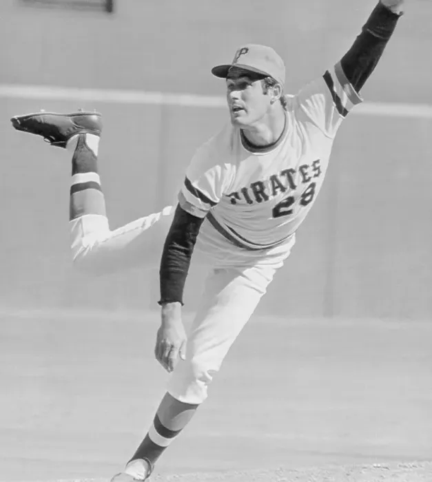 Framed Print : Portrait of Baseball Pitcher Steve Blass in World Series Action Framed Print : Portrait of Baseball Pitcher Steve Blass in World Series Action