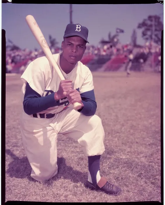 Framed Print : Portrait of Baseball Player Charlie Neal Framed Print : Portrait of Baseball Player Charlie Neal
