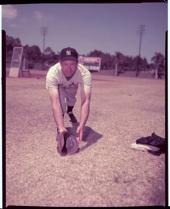 Framed Print : Portrait of Baseball Player Joe Collins Framed Print : Portrait of Baseball Player Joe Collins