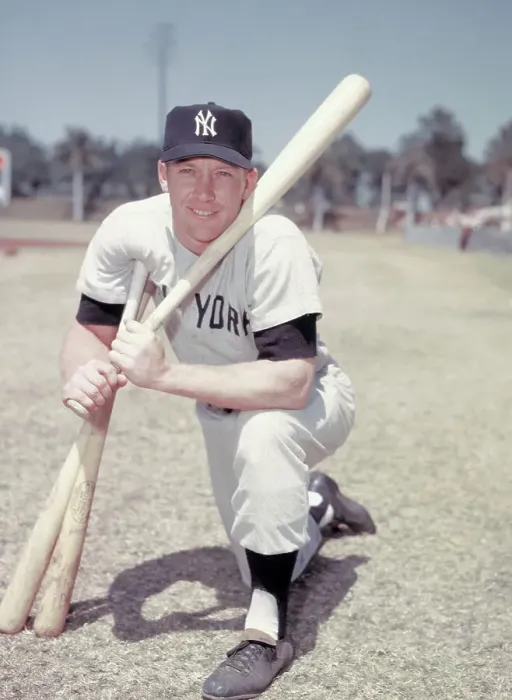Framed Print : Portrait of Baseball Player Mickey Mantle Framed Print : Portrait of Baseball Player Mickey Mantle