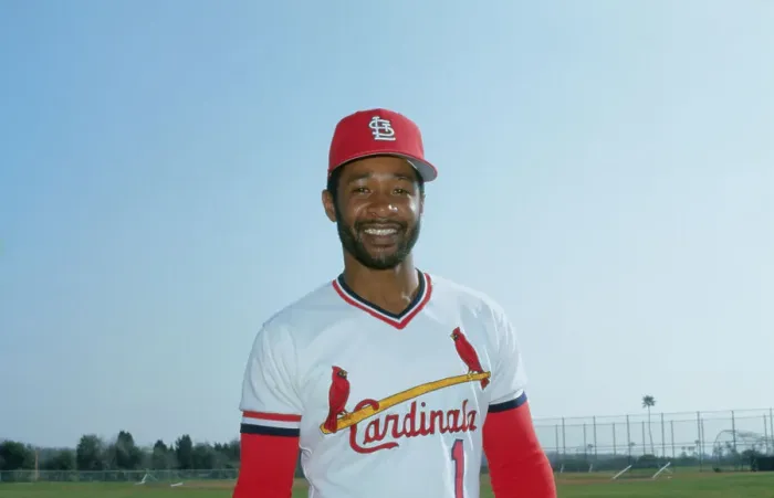 Framed Print : Portrait of Baseball Player Ozzie Smith Framed Print : Portrait of Baseball Player Ozzie Smith