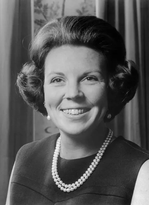 Framed Print : Portrait of Beatrix, Queen of the Netherlands
