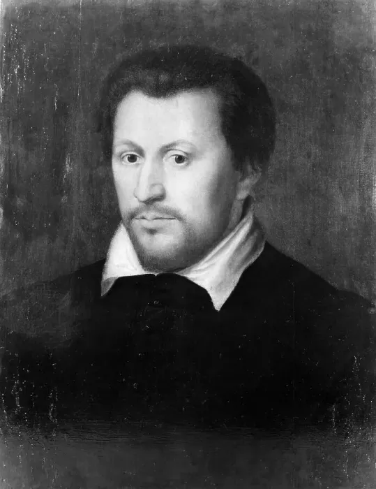 Framed Print : Portrait of Ben Jonson by Isaac Oliver Framed Print : Portrait of Ben Jonson by Isaac Oliver