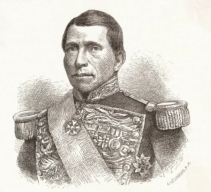 Framed Print : Portrait of Benito Juarez Framed Print : Portrait of Benito Juarez