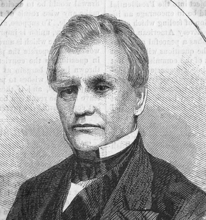 Framed Print : Portrait of Benjamin F. Wade Framed Print : Portrait of Benjamin F. Wade