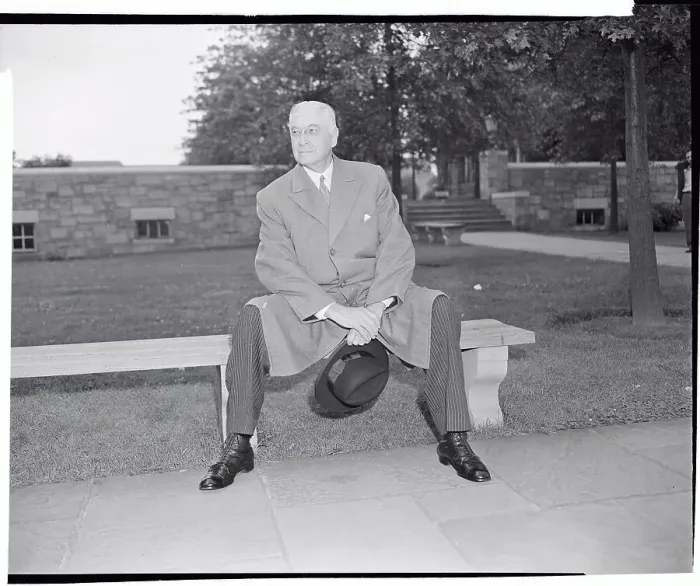 Framed Print : Portrait of Bernard Baruch Framed Print : Portrait of Bernard Baruch
