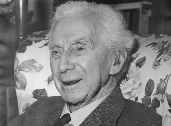 Framed Print : Portrait of Bertrand Russell Framed Print : Portrait of Bertrand Russell