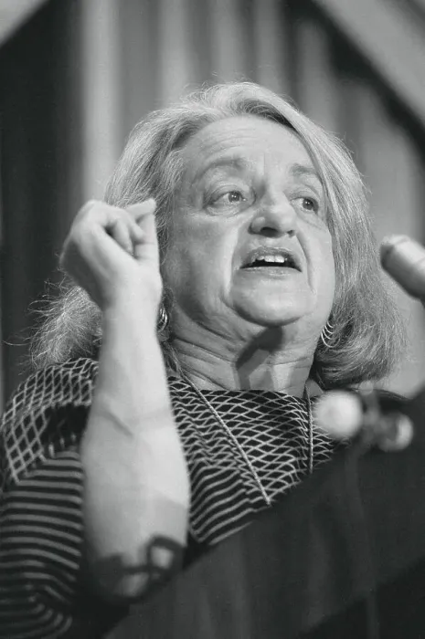 Framed Print : Portrait of Betty Friedan