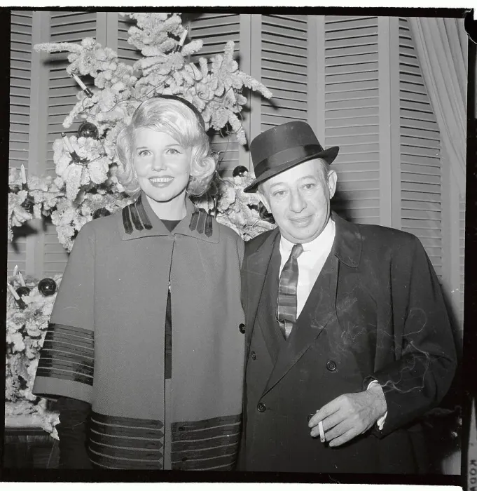 Framed Print : Portrait of Billy Rose and Joyce Matthews