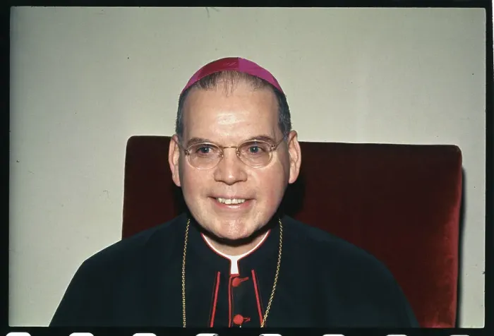 Framed Print : Portrait of Bishop Terence Framed Print : Portrait of Bishop Terence