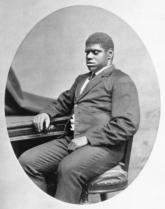 Framed Print : Portrait of Blind Tom Framed Print : Portrait of Blind Tom