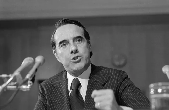 Framed Print : Portrait of Bob Dole Testifying Framed Print : Portrait of Bob Dole Testifying