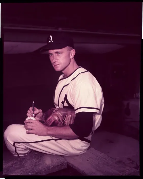 Framed Print : Portrait of Bobby Shantz Autographing Baseball Framed Print : Portrait of Bobby Shantz Autographing Baseball