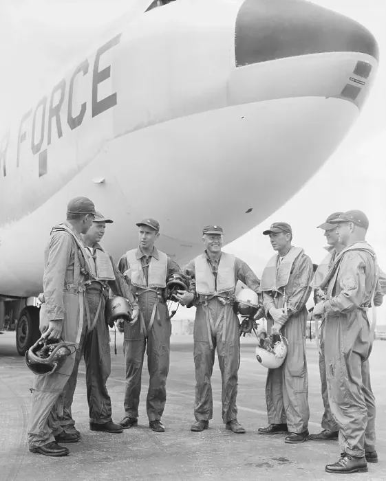 Framed Print : Portrait of a Bomber Crew Framed Print : Portrait of a Bomber Crew