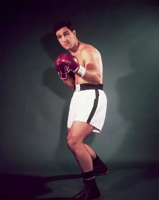 Framed Print : Portrait of Boxer Rocky Marciano Framed Print : Portrait of Boxer Rocky Marciano