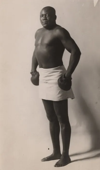 Framed Print : Portrait Of Boxing Legend Jack Johnson Framed Print : Portrait Of Boxing Legend Jack Johnson