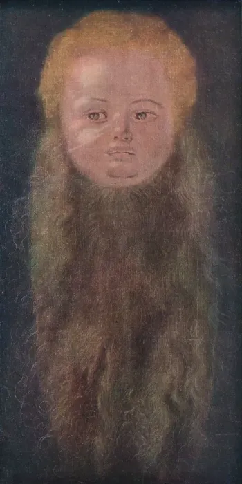 Framed Print : Portrait Of A Boy With A Long Beard 1527 (1939)
