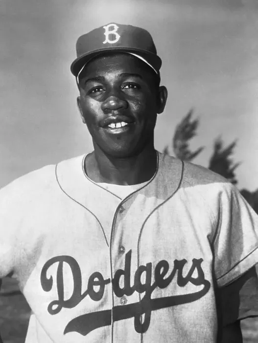 Framed Print : Portrait of Brooklyn Dodger Jim Junior Gilliam Framed Print : Portrait of Brooklyn Dodger Jim Junior Gilliam