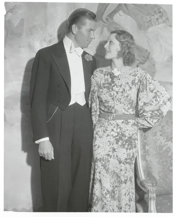 Framed Print : Portrait of Bruce Cabot and Loretta Young Framed Print : Portrait of Bruce Cabot and Loretta Young
