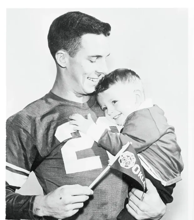 Framed Print : Portrait of Buddy Leake Holding Son Pat Framed Print : Portrait of Buddy Leake Holding Son Pat