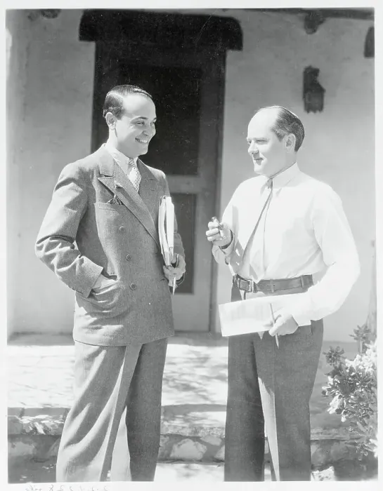 Framed Print : Portrait of Buddy De Sylva and Richard Whiting