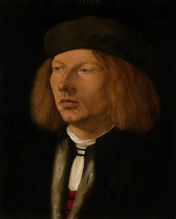Framed Print : Portrait of Burkhard von Speyer, 1506. Artist: Dürer, Albrecht (1471-1528) Framed Print : Portrait of Burkhard von Speyer, 1506. Artist: Dürer, Albrecht (1471-1528)