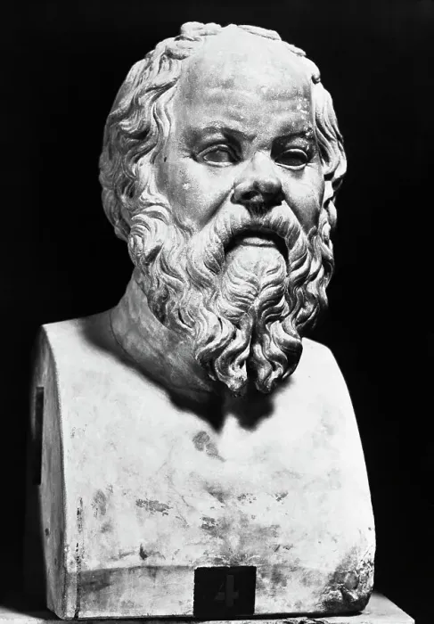 Framed Print : Portrait Bust Of Socrates Framed Print : Portrait Bust Of Socrates