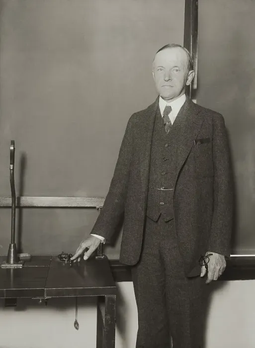 Framed Print : Portrait of Calvin Coolidge Framed Print : Portrait of Calvin Coolidge