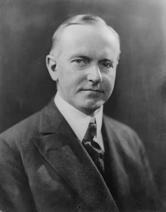 Framed Print : Portrait of Calvin Coolidge Framed Print : Portrait of Calvin Coolidge
