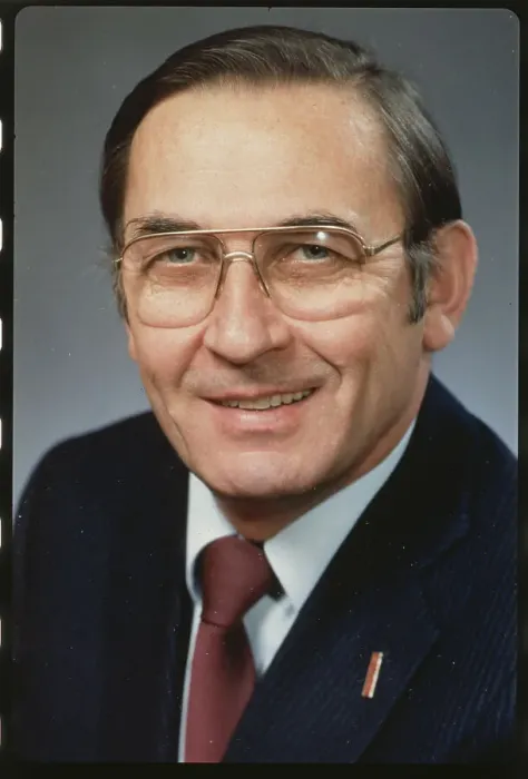 Framed Print : Portrait of Canadian Senator Peter Bosa