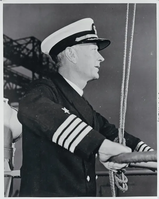 Framed Print : Portrait of Captain A.G. Robinson Framed Print : Portrait of Captain A.G. Robinson