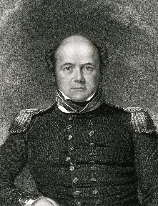 Framed Print : Portrait of Captain and Explorer John Franklin Framed Print : Portrait of Captain and Explorer John Franklin