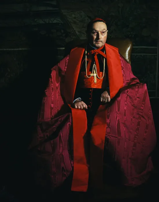 Framed Print : Portrait of Cardinal Antonio Caggiano